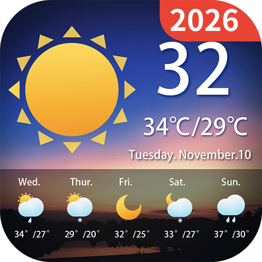 Local Weather Alerts - Widget Google Play icon captured 2026-08-12