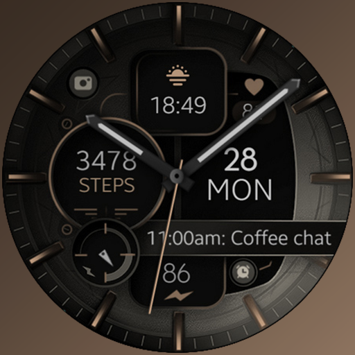 Dream 132 bronze watch face Google Play icon