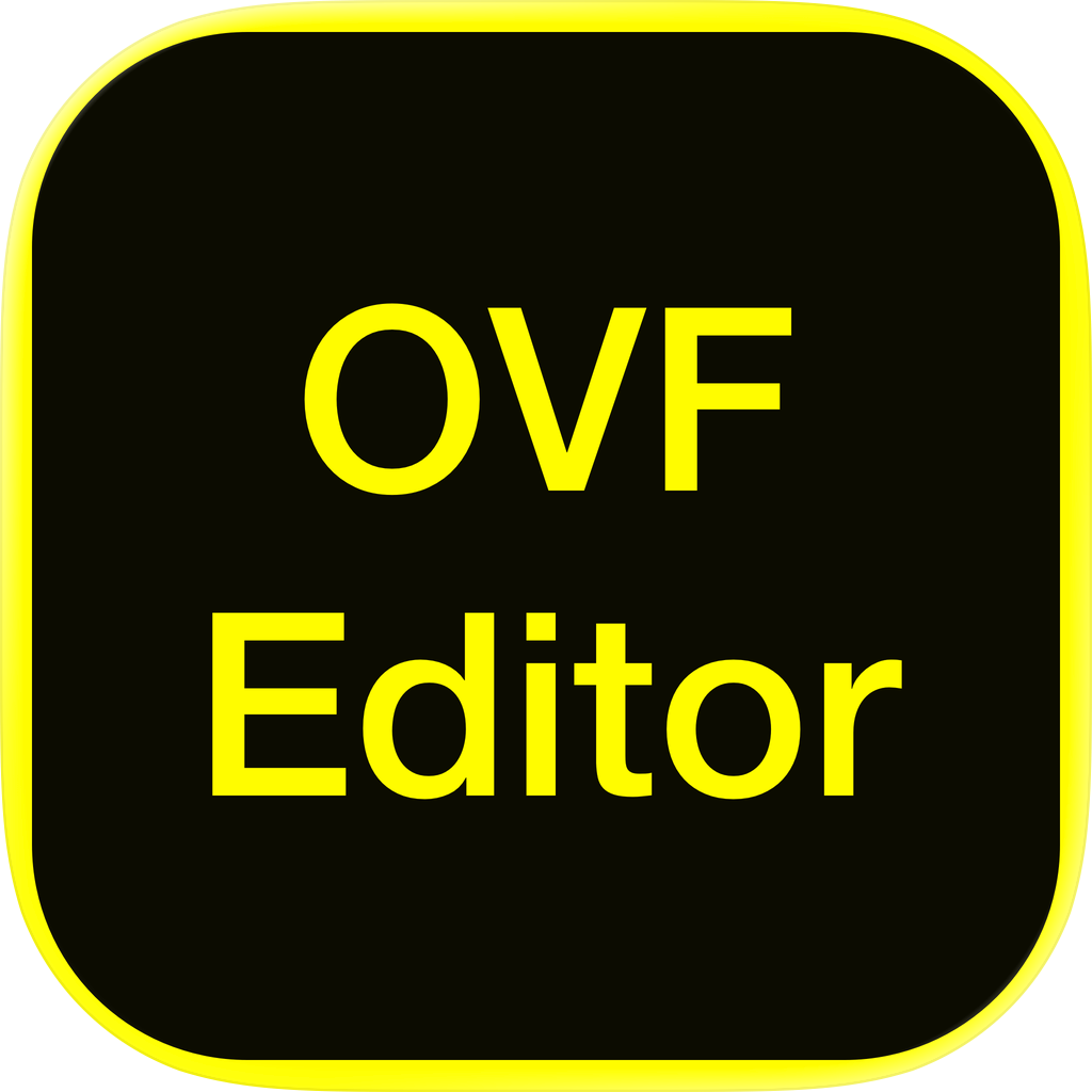 OVF Editor app icon