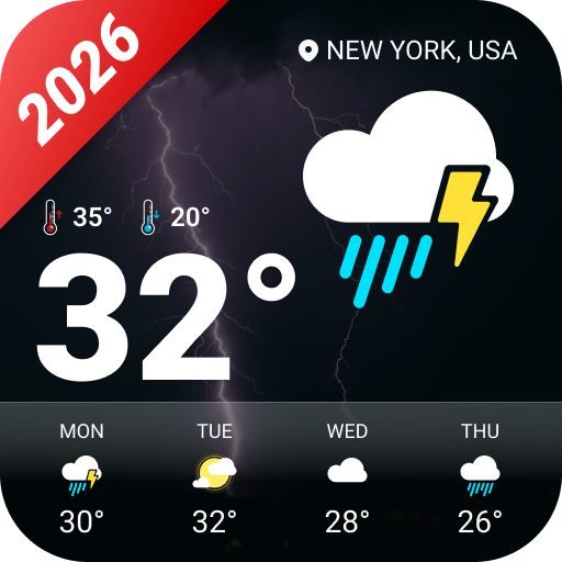 9Weather: Previsão do tempo Google Play icon captured 2026-08-12