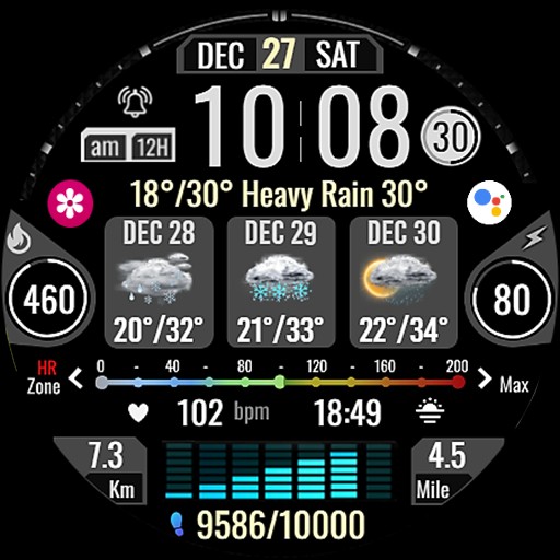 Informative Digital Weather A4 Google Play icon captured 2026-08-13