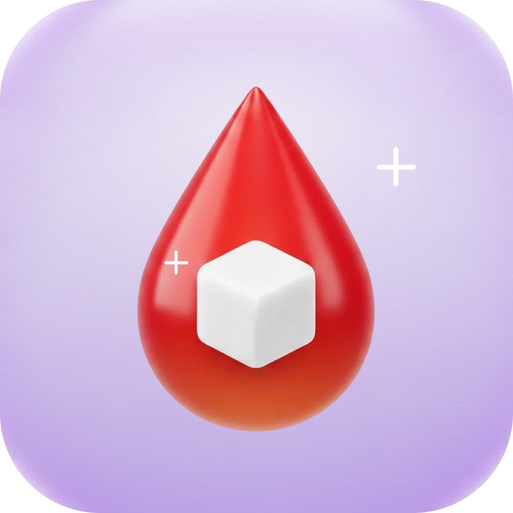 Blood Sugar Logger and Tracker app icon