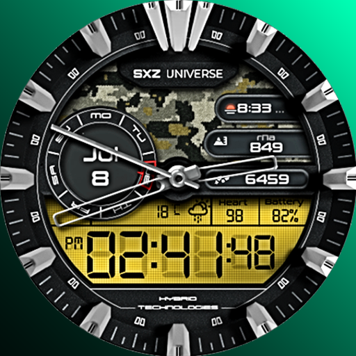 SXZ Tactic Military Watch Face Google Play icon captured 2026-08-13