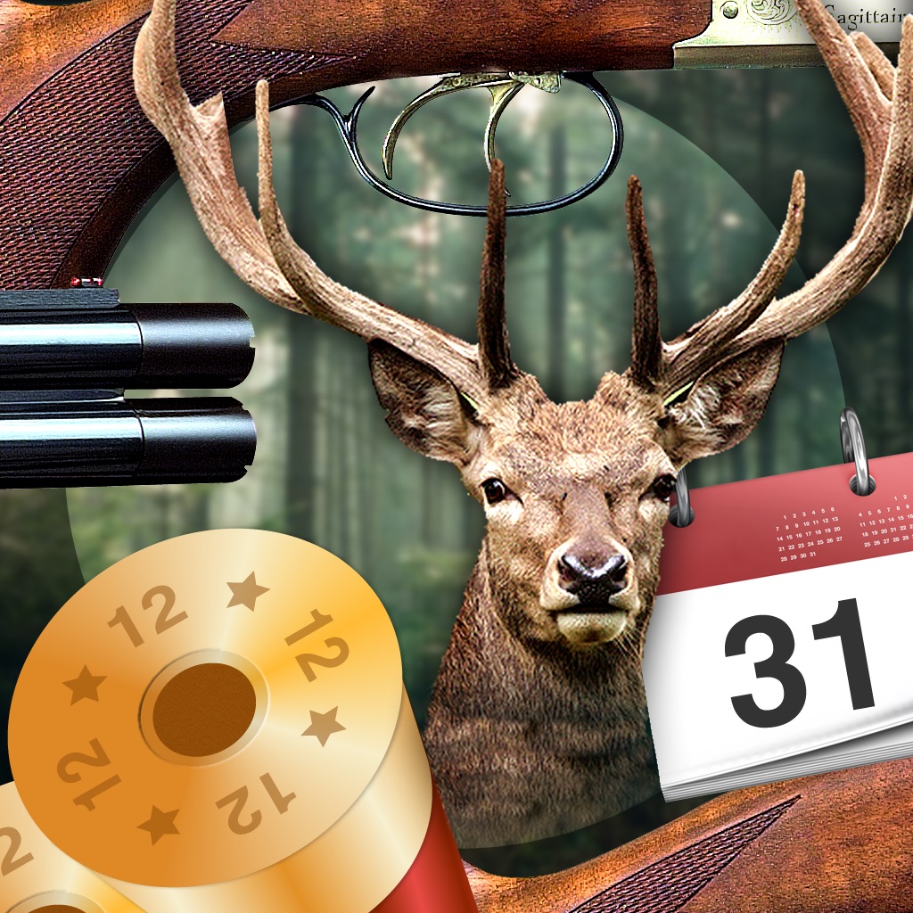 Solunar Calendar - Best Hunting Times and Feeding app icon
