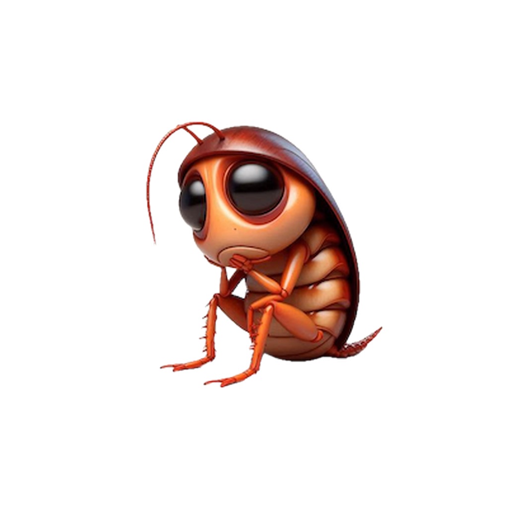 Sad Cockroach Stickers app icon