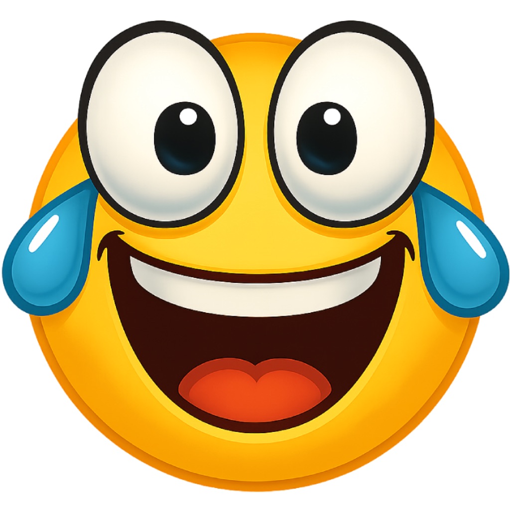Laughing Emoji Stickers app icon