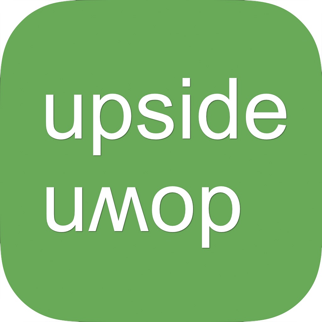Upside Down Text app icon
