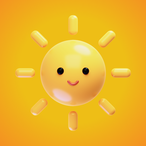Sunny: Weather forecast Google Play icon captured 2026-08-15