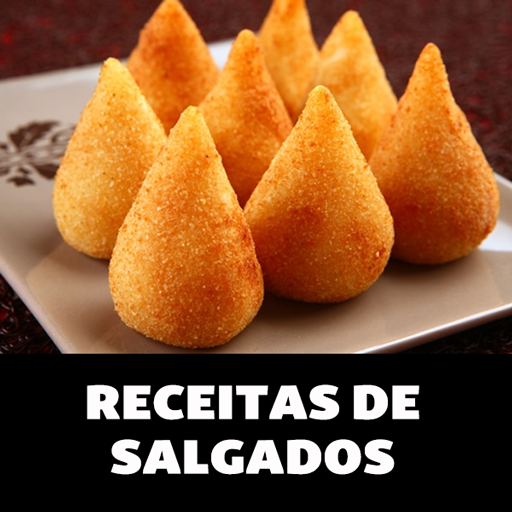 Receitas de Salgados Google Play icon captured 2026-08-15