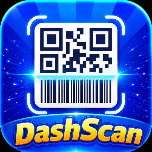 DashScan-Barcode & QR Scanner Google Play icon captured 2026-08-14