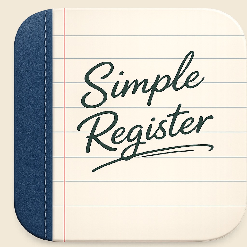 Simple Register app icon