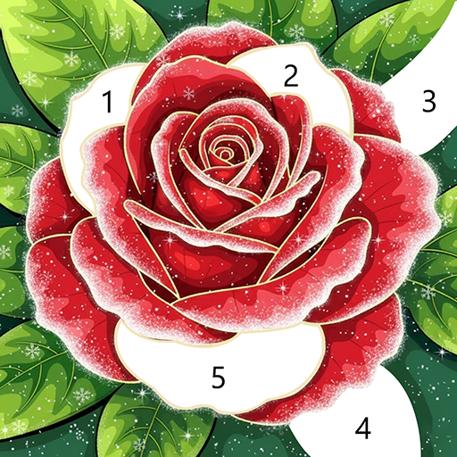 Relax Paint - Paint by Number Google Play icon captured 2026-08-13