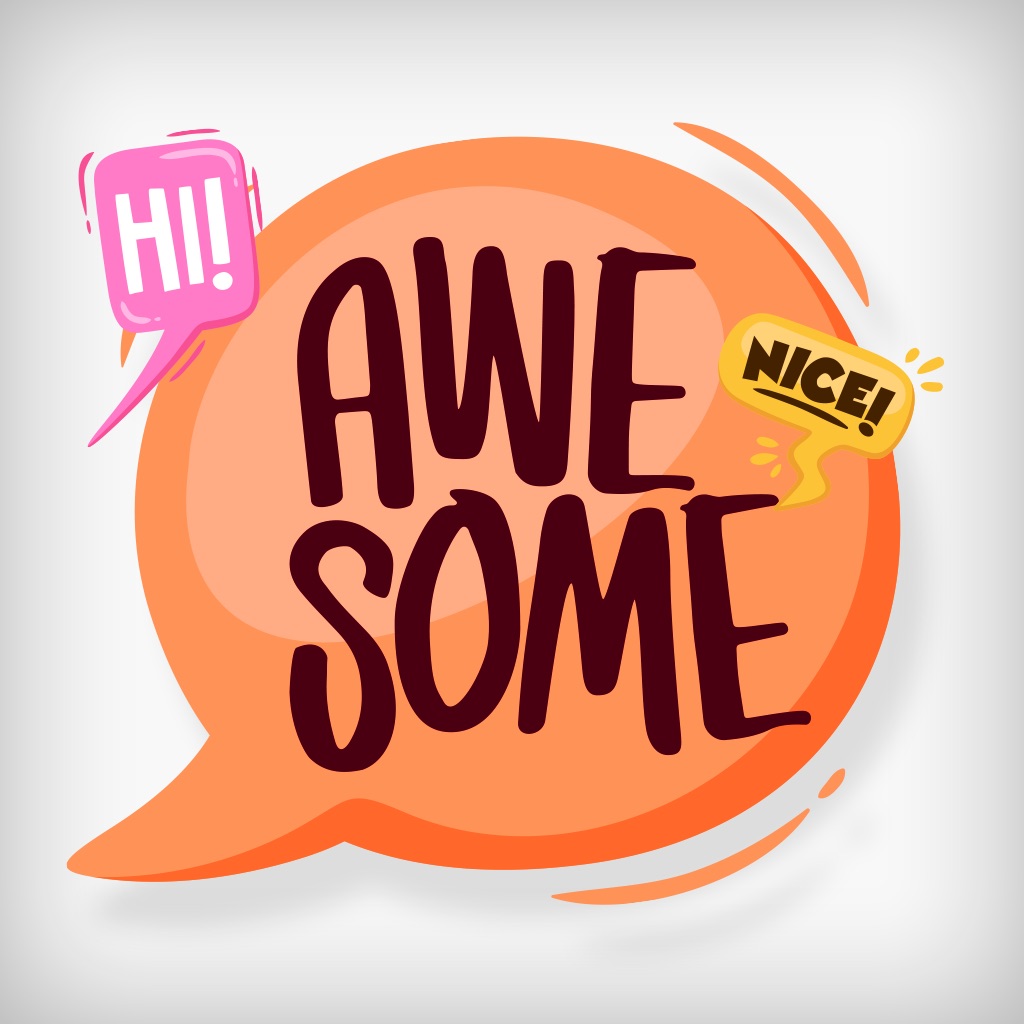 Colorful Text Stickers Pack app icon captured 2026-08-12