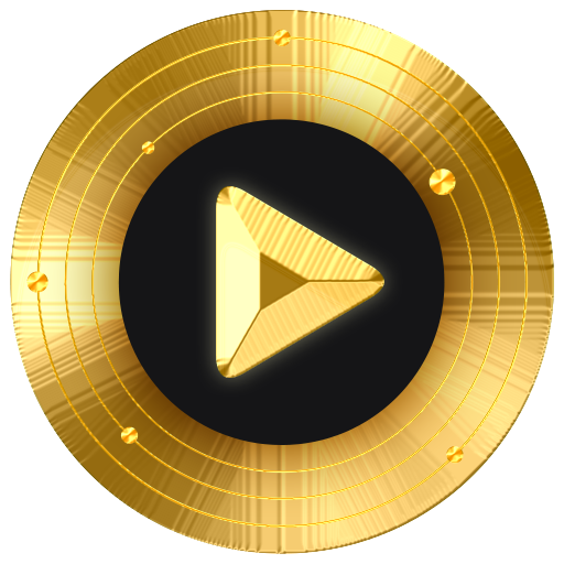 Reprodutor de música ouro Google Play icon captured 2026-08-14