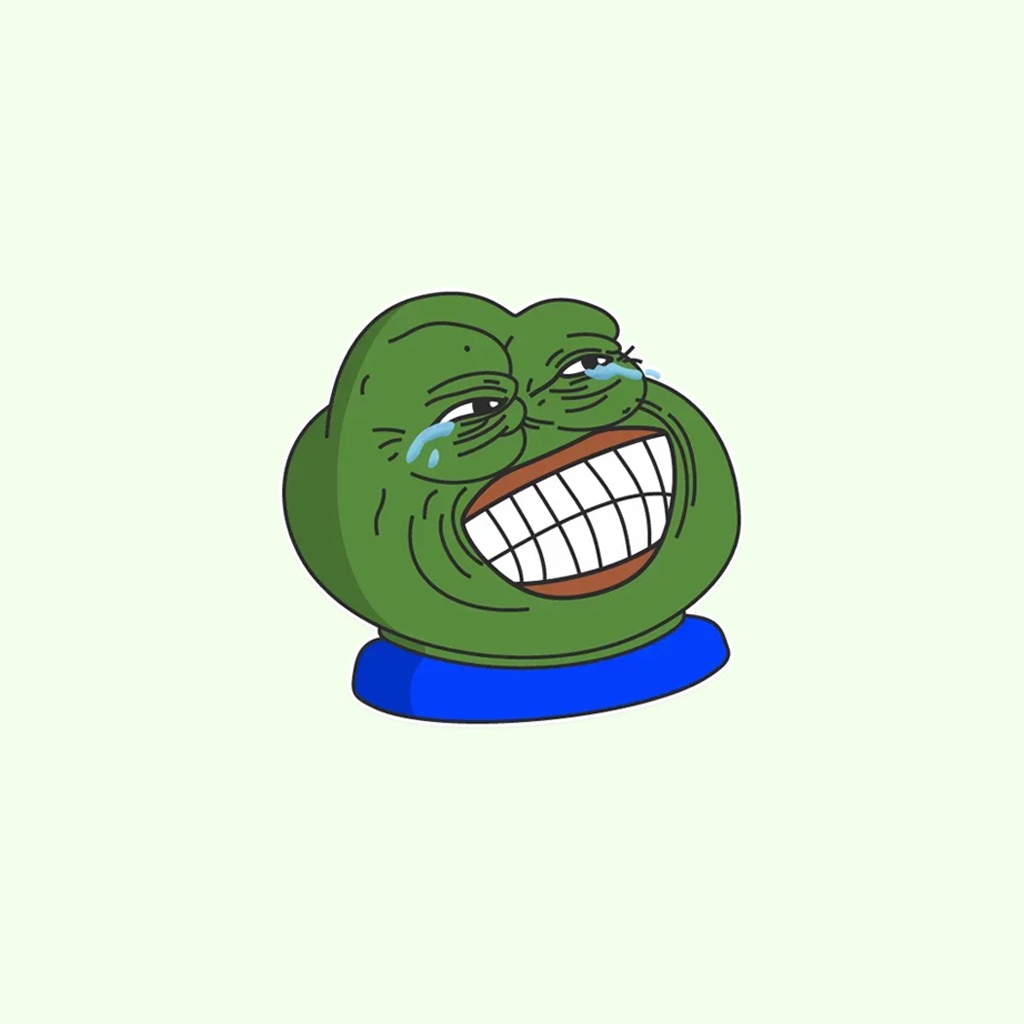 Pepe LOL React Animated app icon