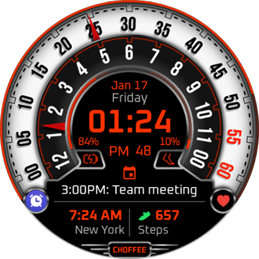 Choffee Full Watch Face Google Play icon captured 2026-08-13
