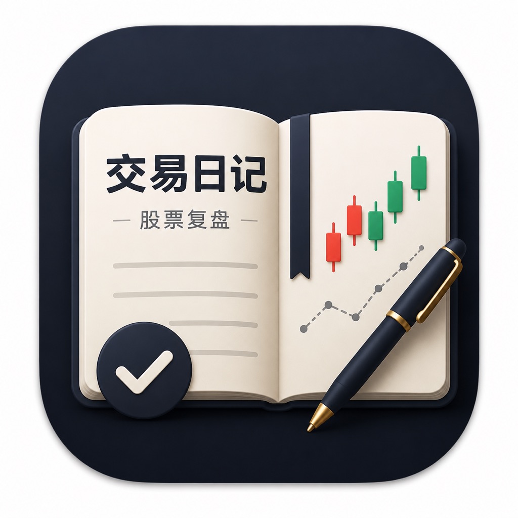 交易日记-股票复盘 app icon