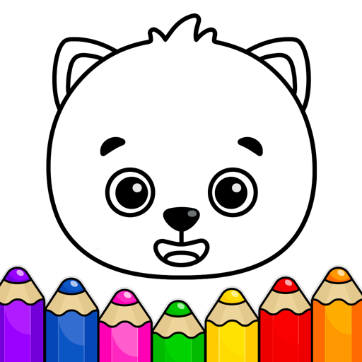 Coloring for Kids: Drawing 2-6 Google Play icon captured 2026-08-14