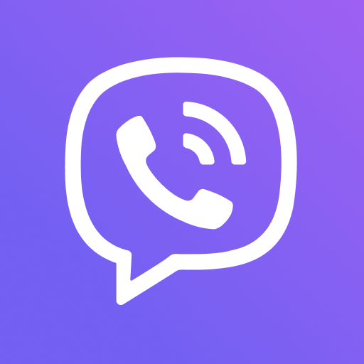 Rakuten Viber Messenger Google Play icon