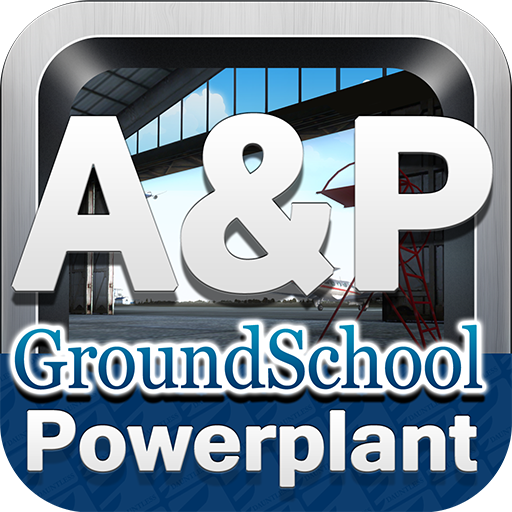 FAA A&P Powerplant Test Prep Google Play icon captured 2026-08-12