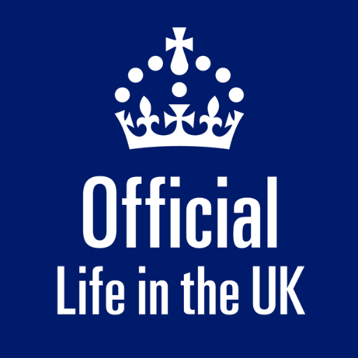 Official Life in the UK Test Google Play icon captured 2026-08-13