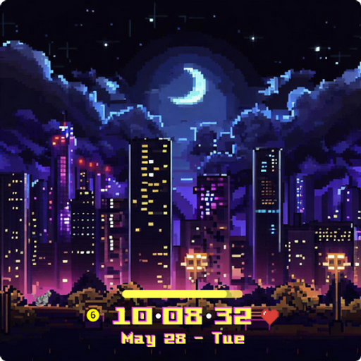 City Lights Watch Face Google Play icon captured 2026-08-13