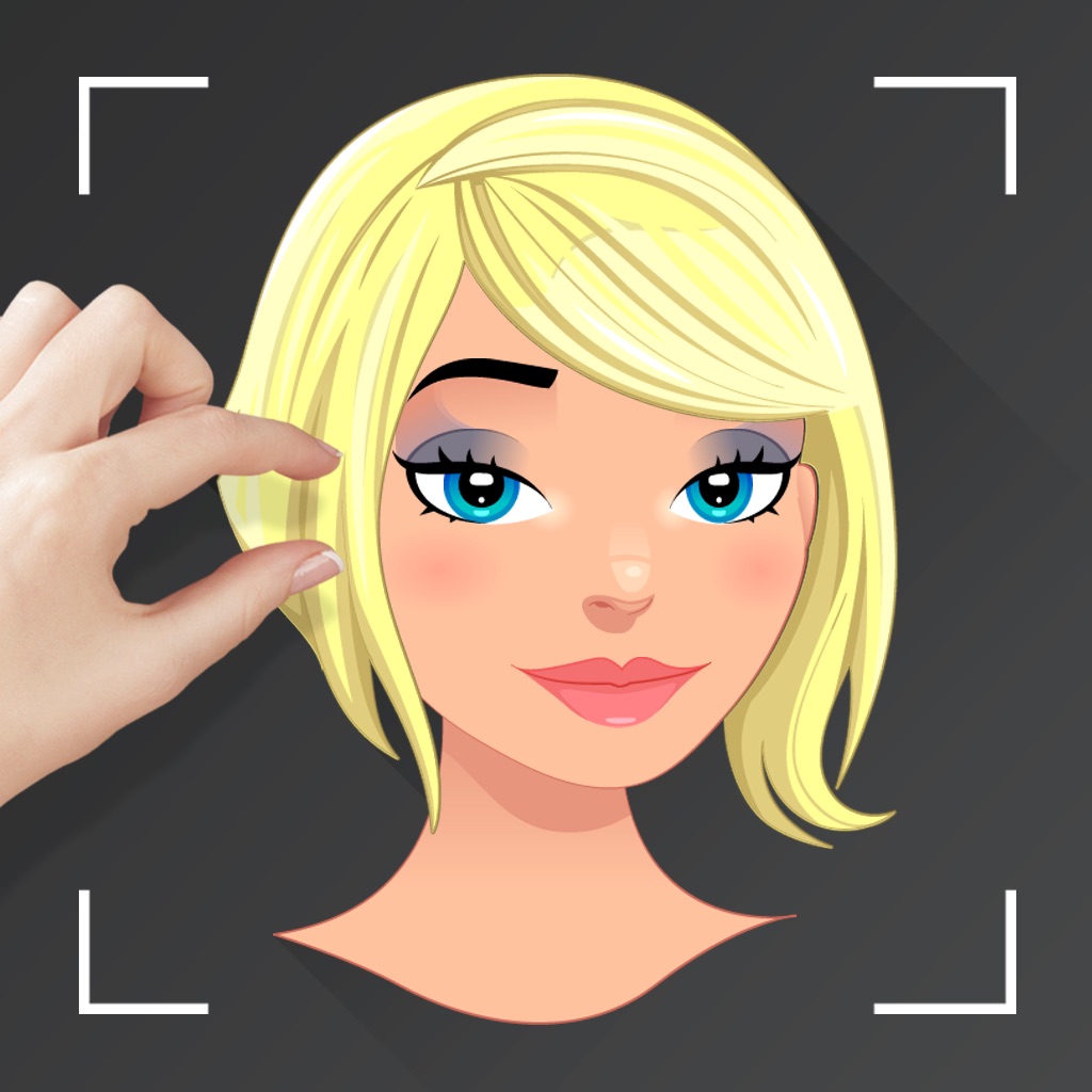 Women's Hairstyles - Try on a new style app icon captured 2026-08-14
