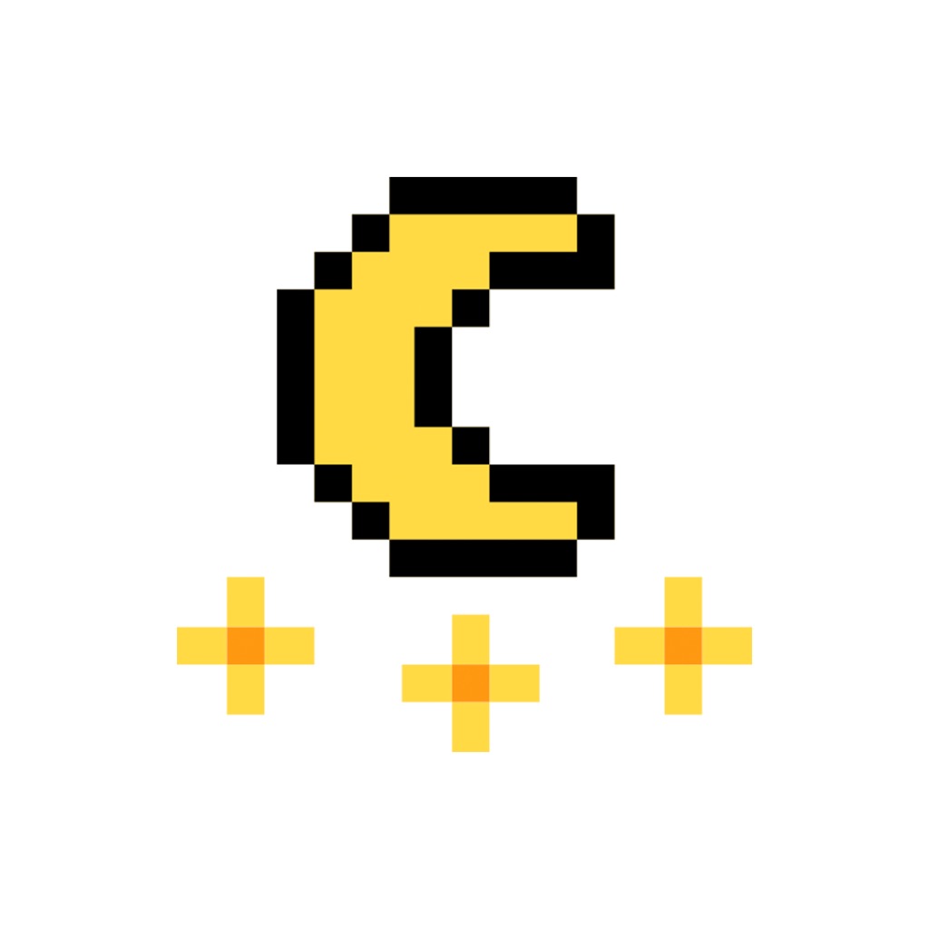 Pixel Weather GIF Stickers app icon