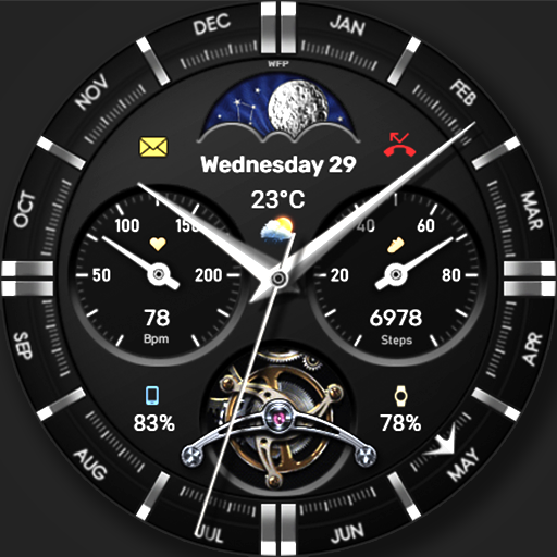 WFP 334 Business watch face Google Play icon captured 2026-08-13