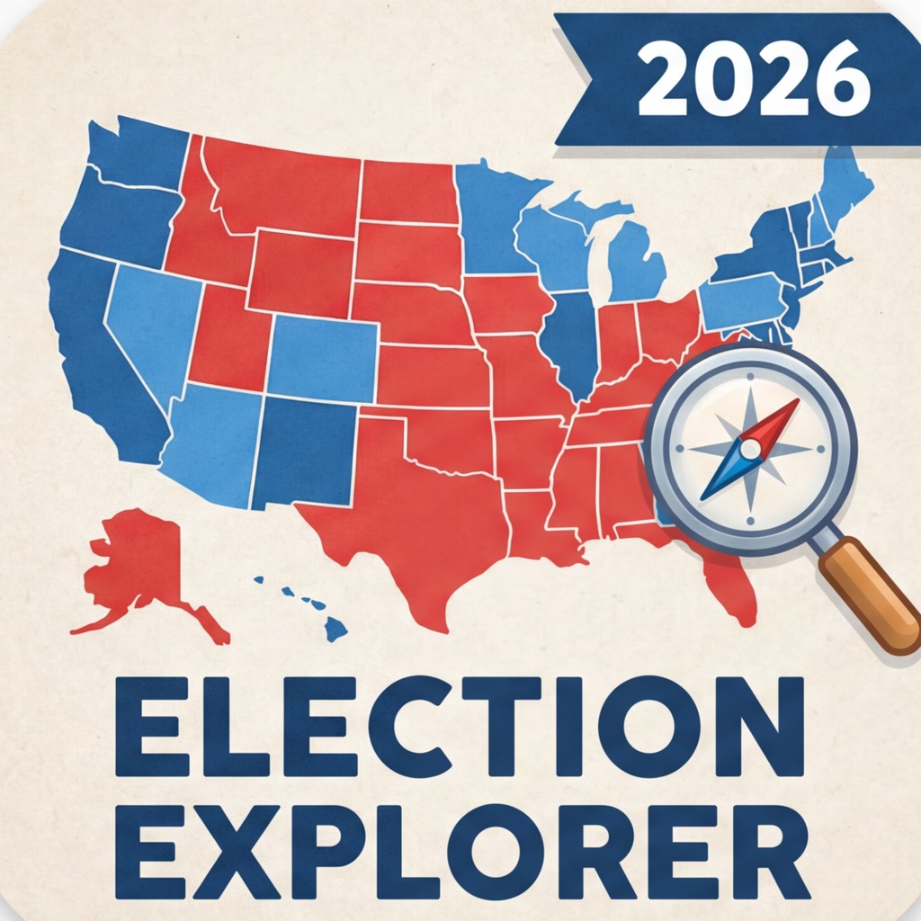 Election Explorer: 2026 Map app icon