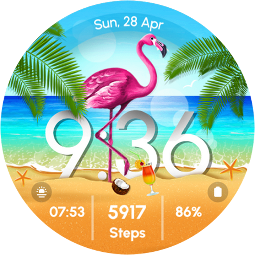 Summer Tropical Beach - ReS40 Google Play icon captured 2026-08-13
