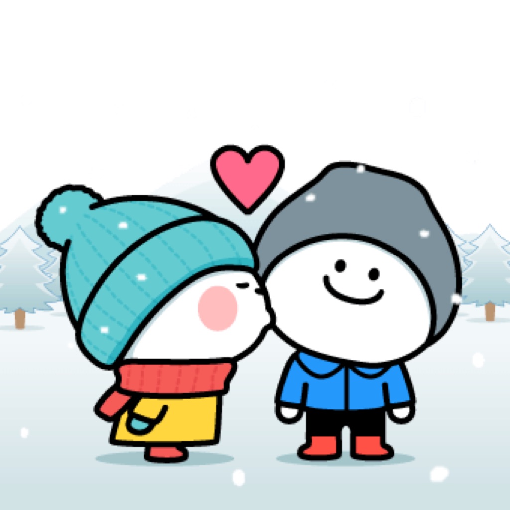 Plump Bunny Winter Holiday app icon