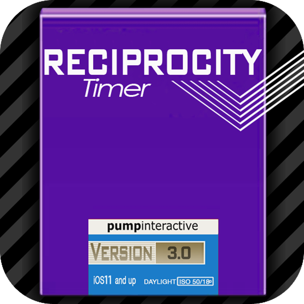 Reciprocity Timer app icon