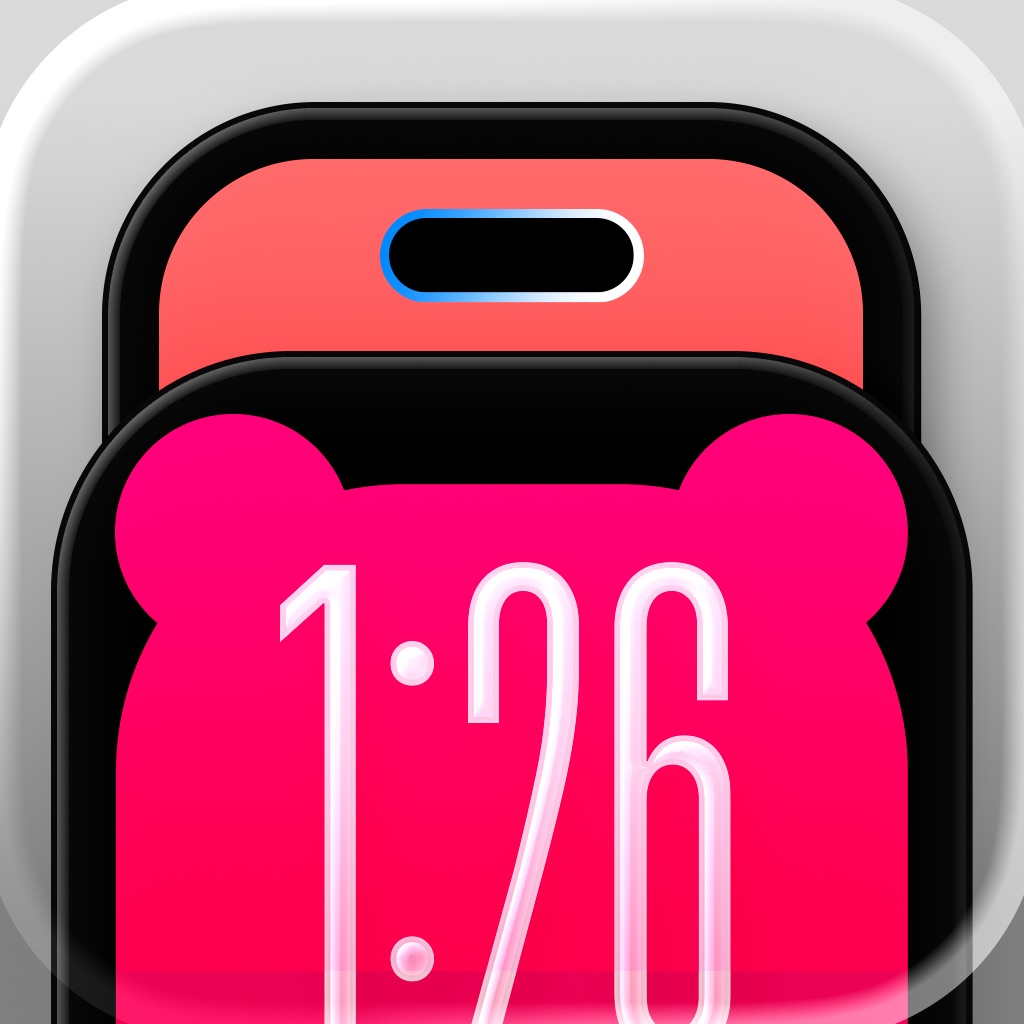 Glass & Island  - Custom Notch app icon