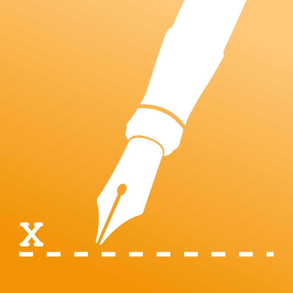 Sign by JotNot - fill and sign PDF form or sign PDF document app icon