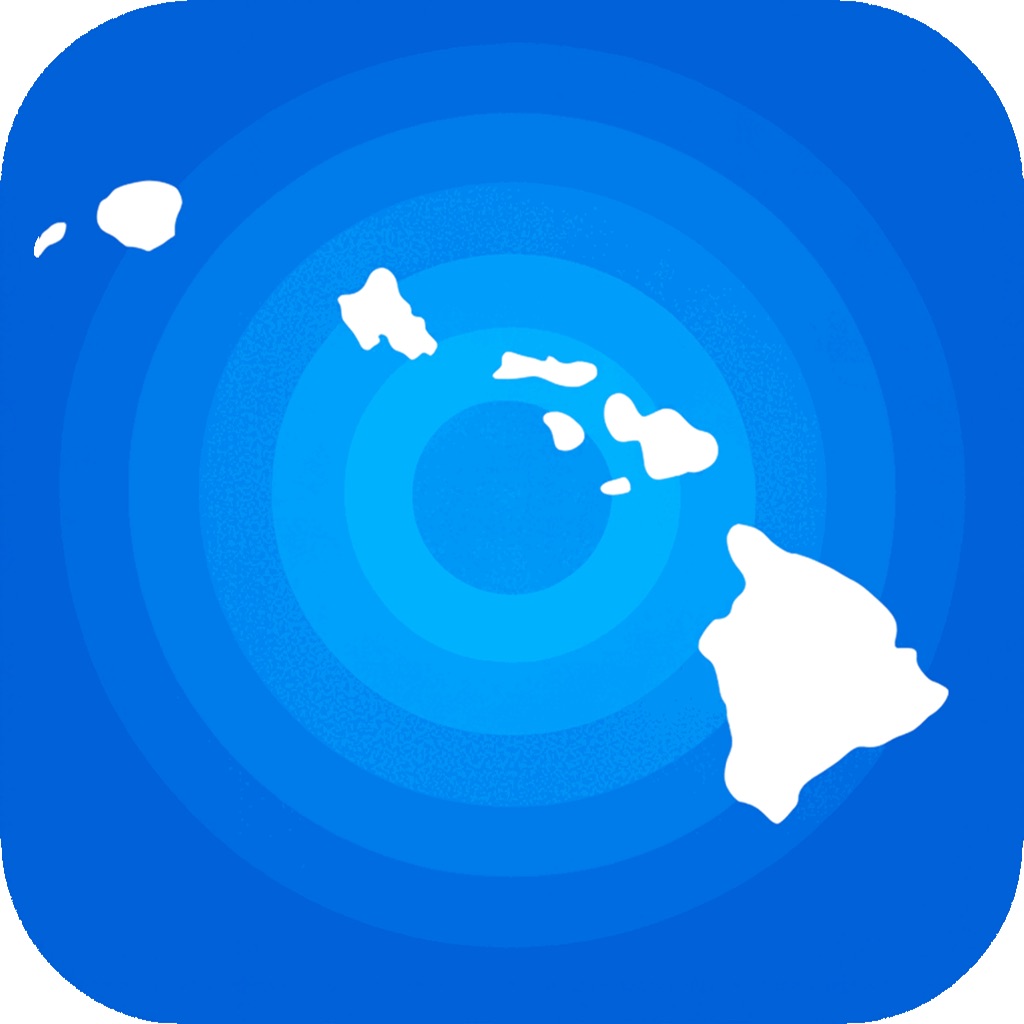 Hawaii Ocean Map app icon