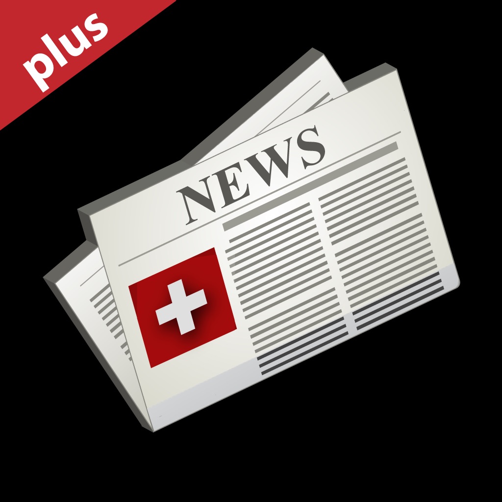 Schweizer Zeitungen + app icon