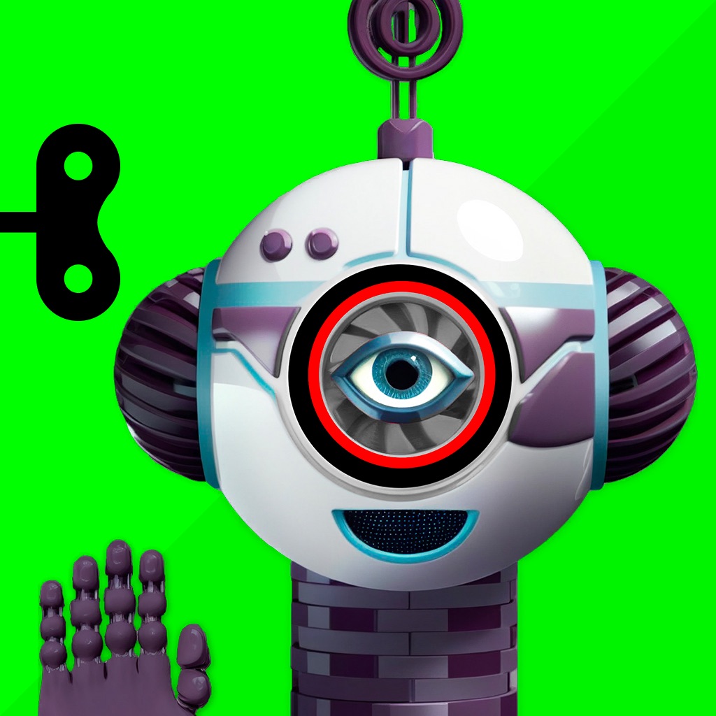 Robot Factory 3D by Tinybop app icon