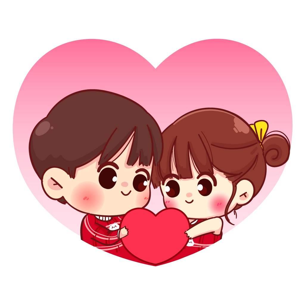 Cute Valentine's Day Stickers! app icon