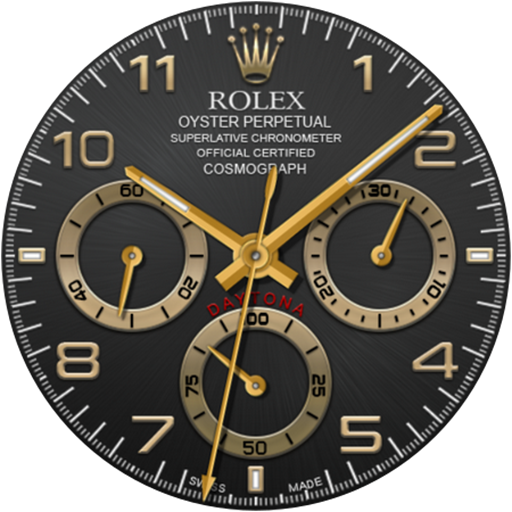 Rolex Daytona watch face Google Play icon captured 2026-08-13