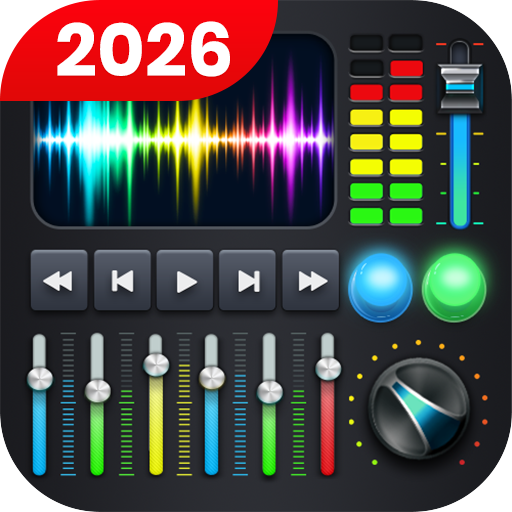 Leitor de música - equalizador Google Play icon captured 2026-08-14