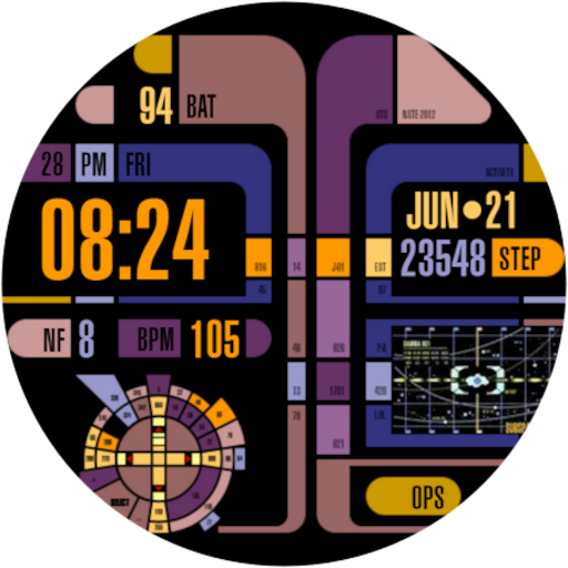TREK: 24th Century Watch v1 Google Play icon captured 2026-08-13