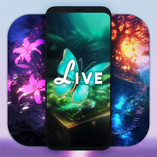 Live Wallpapers, 4K Wallpapers Google Play icon captured 2026-08-12