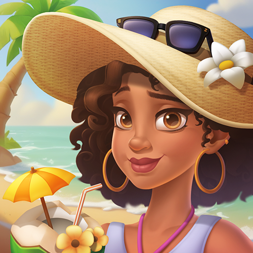 Seaside Escape®: Merge & Story Google Play icon captured 2026-08-13