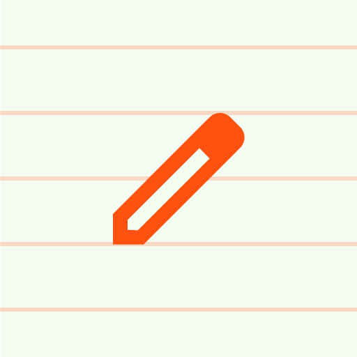 Caderno — Bloco de notas Google Play icon captured 2026-08-15