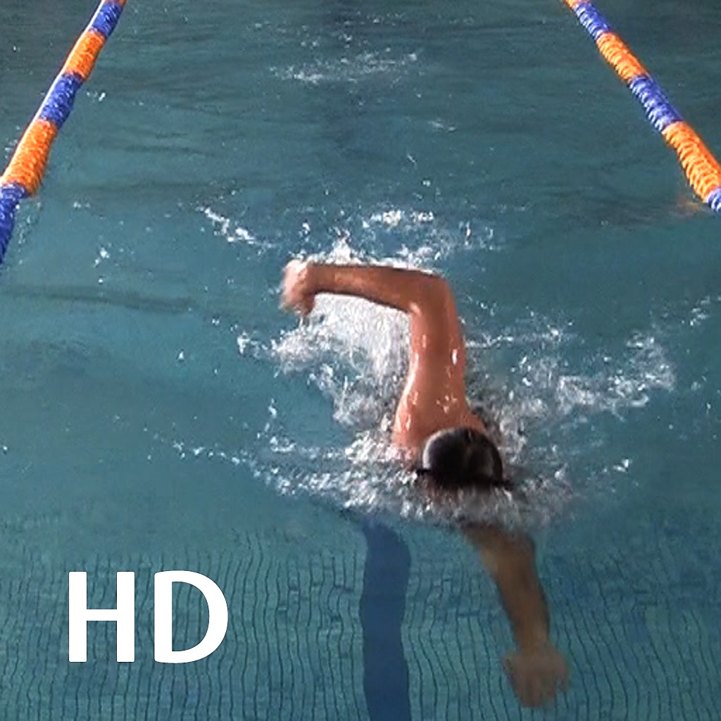 Swim Coach Plus HD app icon