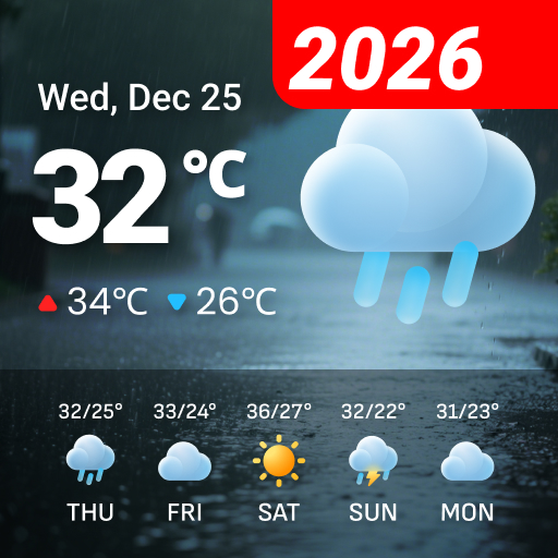 Clima - Weather Google Play icon captured 2026-08-15