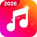 Leitor de áudio de música app icon