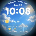 Digital Weather 3 - Watch face app icon