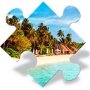 Quebra cabeça de paisagem app icon